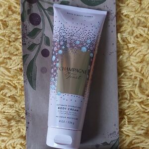 New, Unused Bath & Body Works Champagne Toast Body Cream - Ultimate Hydration